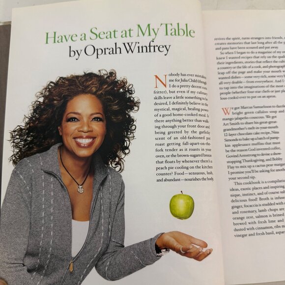 The Oprah Magazine Cookbook Hardcover 175 Recipes Introduction By Oprah Winfrey - Picture 3 of 16